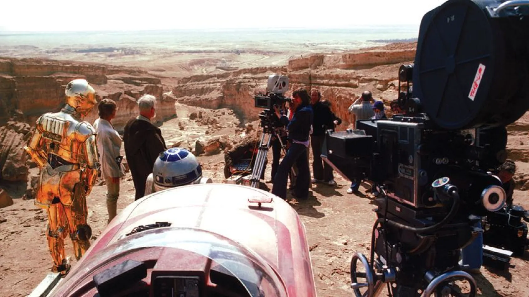 Photo tournage star wars